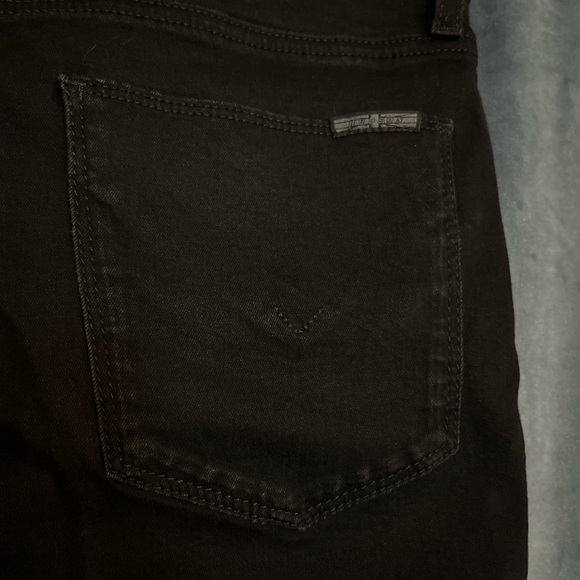 Hudson Jeans Distressed Black Natalie Super Skinny Size 30 - Picture 6 of 7